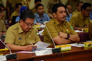  Wabup Inhil Ikuti Pembahasan RTRW 